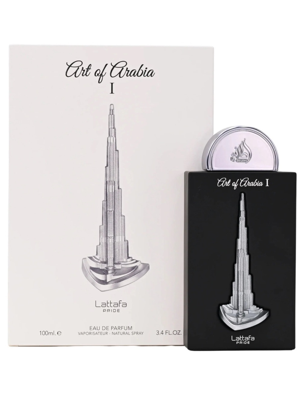 Art of Arabia I Eau de Parfum - Black & Silver Bottle